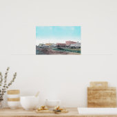 Poster Vue de Main StreetBlackfoot, ID (Cuisine)