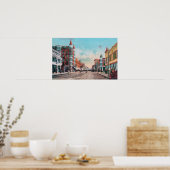 Poster Vue de Main StreetBoise, ID (Cuisine)