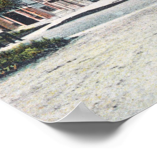 Poster Vue de Main StreetDavison, MI (Coin)