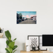 Poster Vue de Main StreetLakeport, CA (Bureau à domicile)