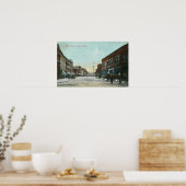 Poster Vue de Main StreetLewiston, ID (Cuisine)