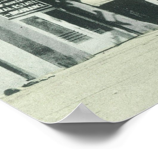 Poster Vue de Main StreetLos Gatos, CA (Coin)