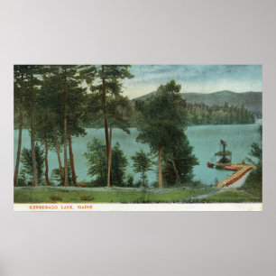 Poster Vue de MaineScenic de lac Kennebago
