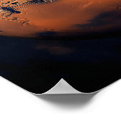 Poster Vue de Mars depuis l'espace (Coin)