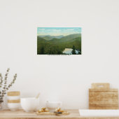 Poster Vue de McIntyre, Colden et Marcy Mts. (Cuisine)