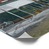 Poster Vue de Miners StreetYreka, CA (Coin)