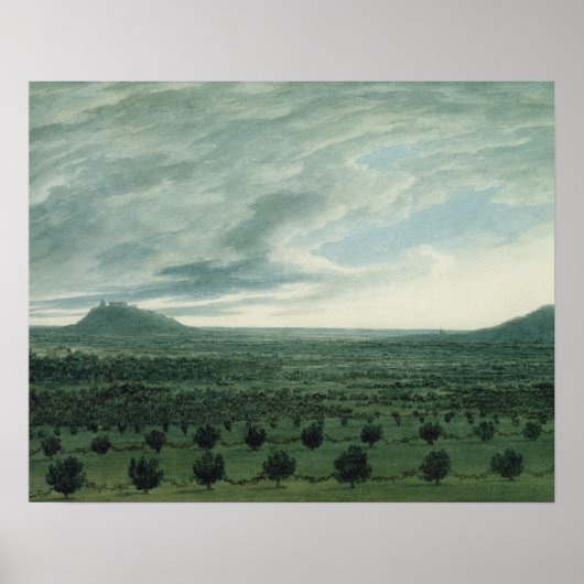 Poster Vue de Mirabella, c.1782 (Devant)