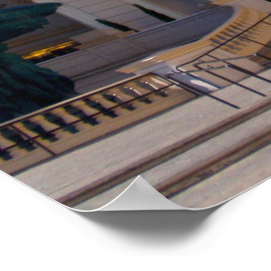 Poster Vue de Monte Carlo sur Las Vegas (Coin)