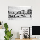 Poster Vue de Munich, 1869 (Bureau à domicile)