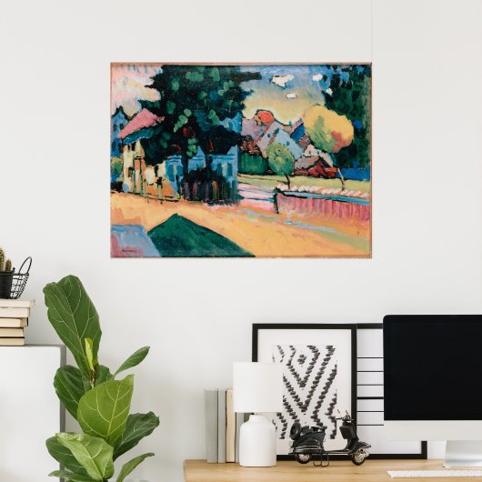 Poster Vue de Murnau (Bureau à domicile)