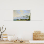 Poster Vue de Naples (Cuisine)