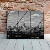Poster Vue de New York depuis Brooklyn Bridge