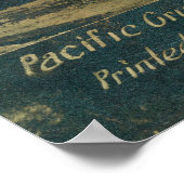 Poster Vue de Pacific Crude Gusher FireFellows, CA (Coin)