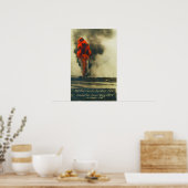 Poster Vue de Pacific Crude Gusher FireFellows, CA (Cuisine)