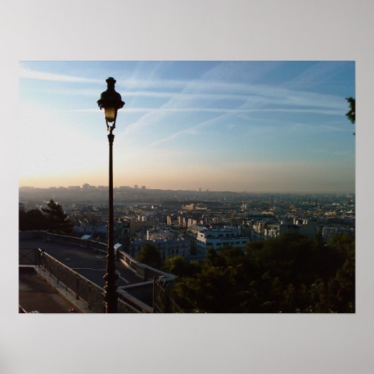 Poster Vue de Paris (Devant)