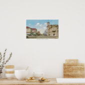 Poster Vue de Park StreetAlameda, CA (Cuisine)