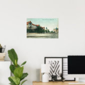 Poster Vue de Père Noël Cruz AvenueLos Gatos, CA (Bureau à domicile)