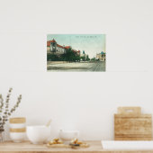 Poster Vue de Père Noël Cruz AvenueLos Gatos, CA (Cuisine)