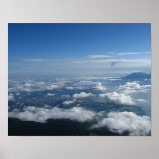 Poster Vue de Pilatus (Devant)