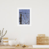 Poster Vue de porte arrière (Cuisine)