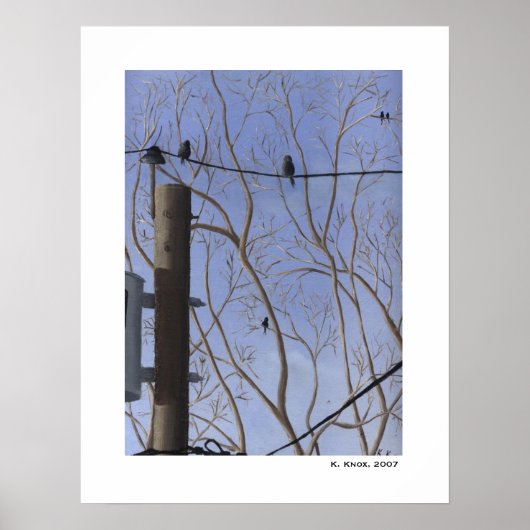 Poster Vue de porte arrière (Devant)