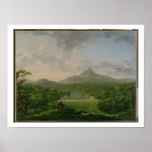 Poster Vue de Powerscourt, comté de Wicklow, c.1760-2 (hu (Devant)