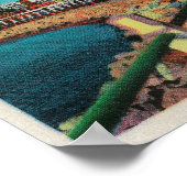 Poster Vue De Rainbow Pier, Long Beach (Coin)