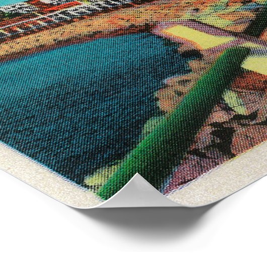 Poster Vue De Rainbow Pier, Long Beach (Coin)