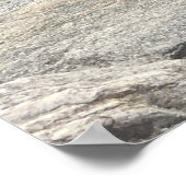 Poster Vue de roche grise (Coin)