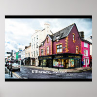 Vue de rue de Killarney, Irlande