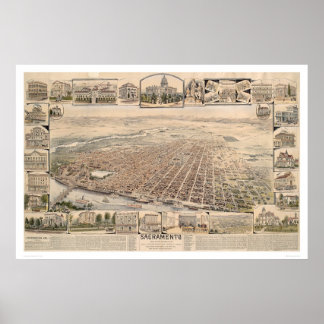 Poster Vue de Sacramento, Calif. (1293)