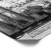 Poster Vue de Saint Pierre, Rome (Coin)