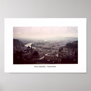 Poster Vue de Salzbourg