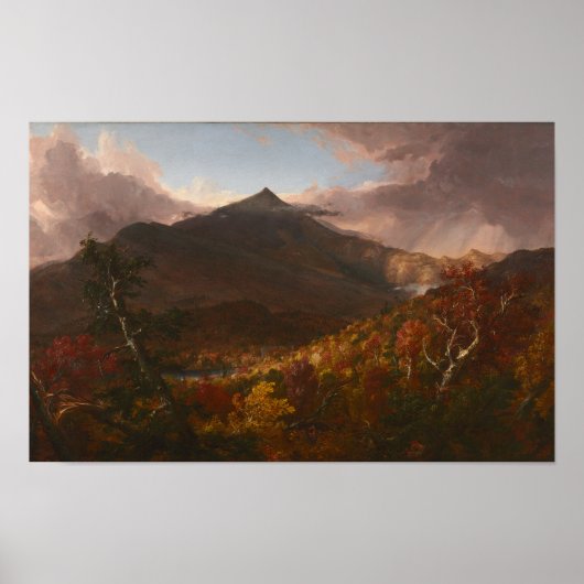 Poster Vue de Schroon Mountain, NY — Thomas Cole (Devant)