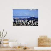 Poster Vue De Séoul Depuis Ansan (Cuisine)