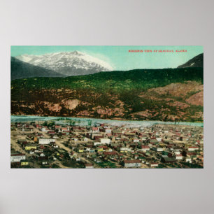Poster Vue de Skagway, AlaskaSkagway, AK