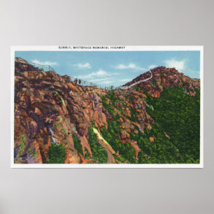 Poster Vue de sommet de Whiteface Mt