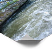 Poster Vue de Strasbourg depuis le pont en journée (Coin)