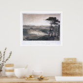 Poster Vue de Sutter's Mill et de Culloma Valley (Cuisine)