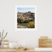 Poster Vue de Tolède (Cuisine)