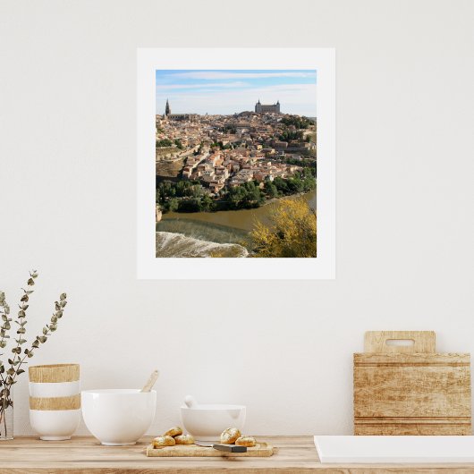 Poster Vue de Tolède (Cuisine)