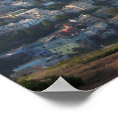 Poster Vue de Twin Peaks San Francisco (Coin)