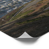 Poster Vue de Twin Peaks San Francisco (Coin)