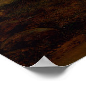 Poster Vue de Vaekero près de Christiania par J.C Dahl (Coin)