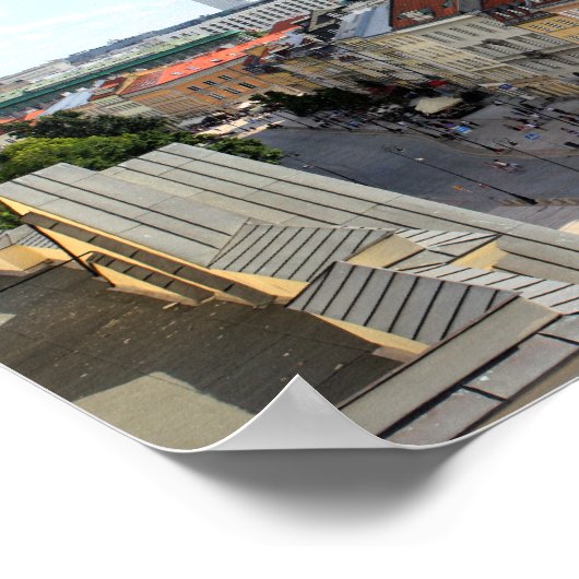 Poster Vue de Varsovie (Coin)