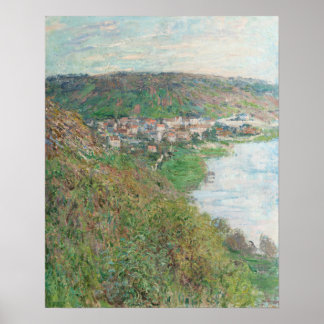 Poster Vue de Vétheuil (1880) par Claude Monet