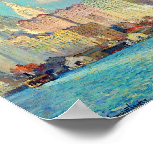 Poster Vue de Wall Street | Colin Campbell Cooper (Coin)