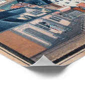 Poster Vue de Weimar avec le château de Wilhelmsburg (Coin)