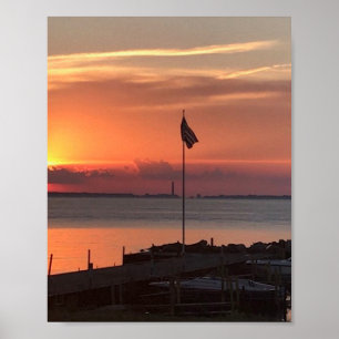Poster Vue de West Bay, Kelleys Island Photographie