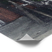 Poster Vue de West Elm StreetLodi, CA (Coin)